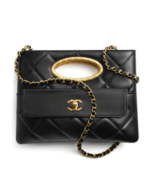 Chanel Clutch AS5038 Black